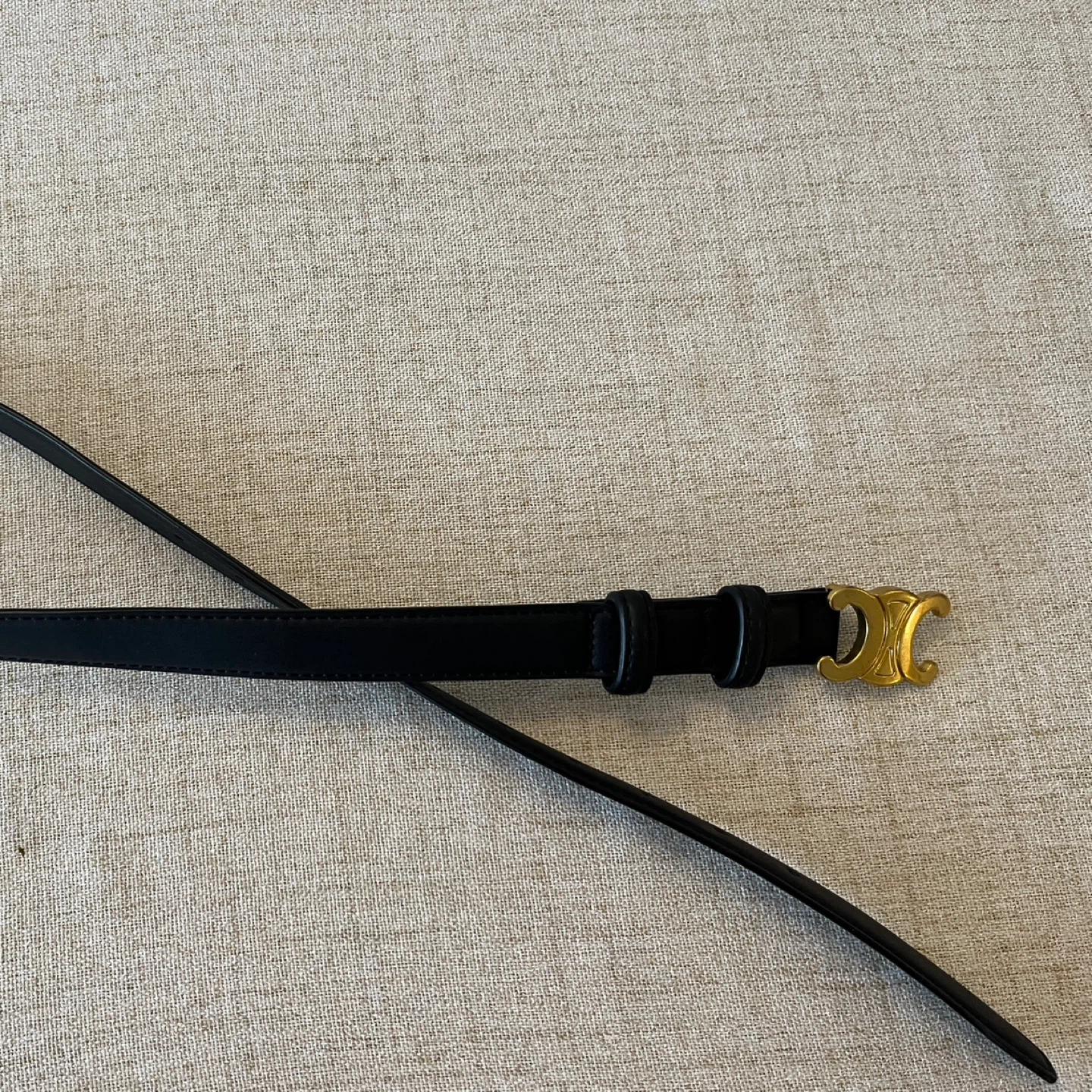 Black Leather Belt