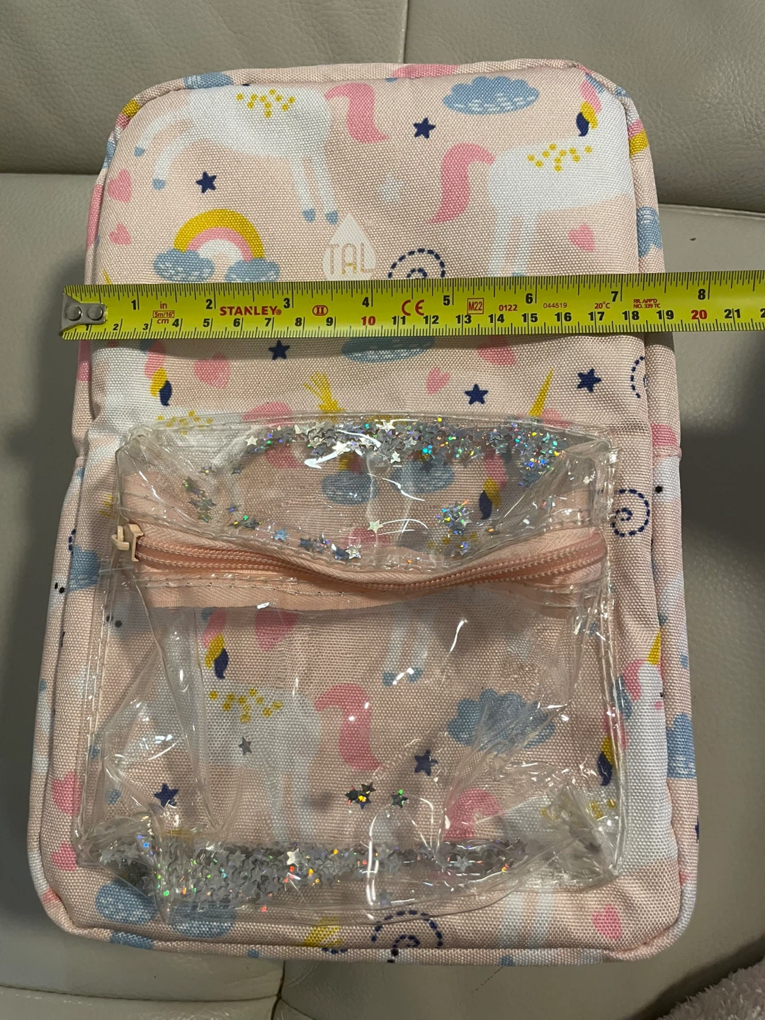 Unicorn Print Insulated Lunch Bag - Pink - photo 2