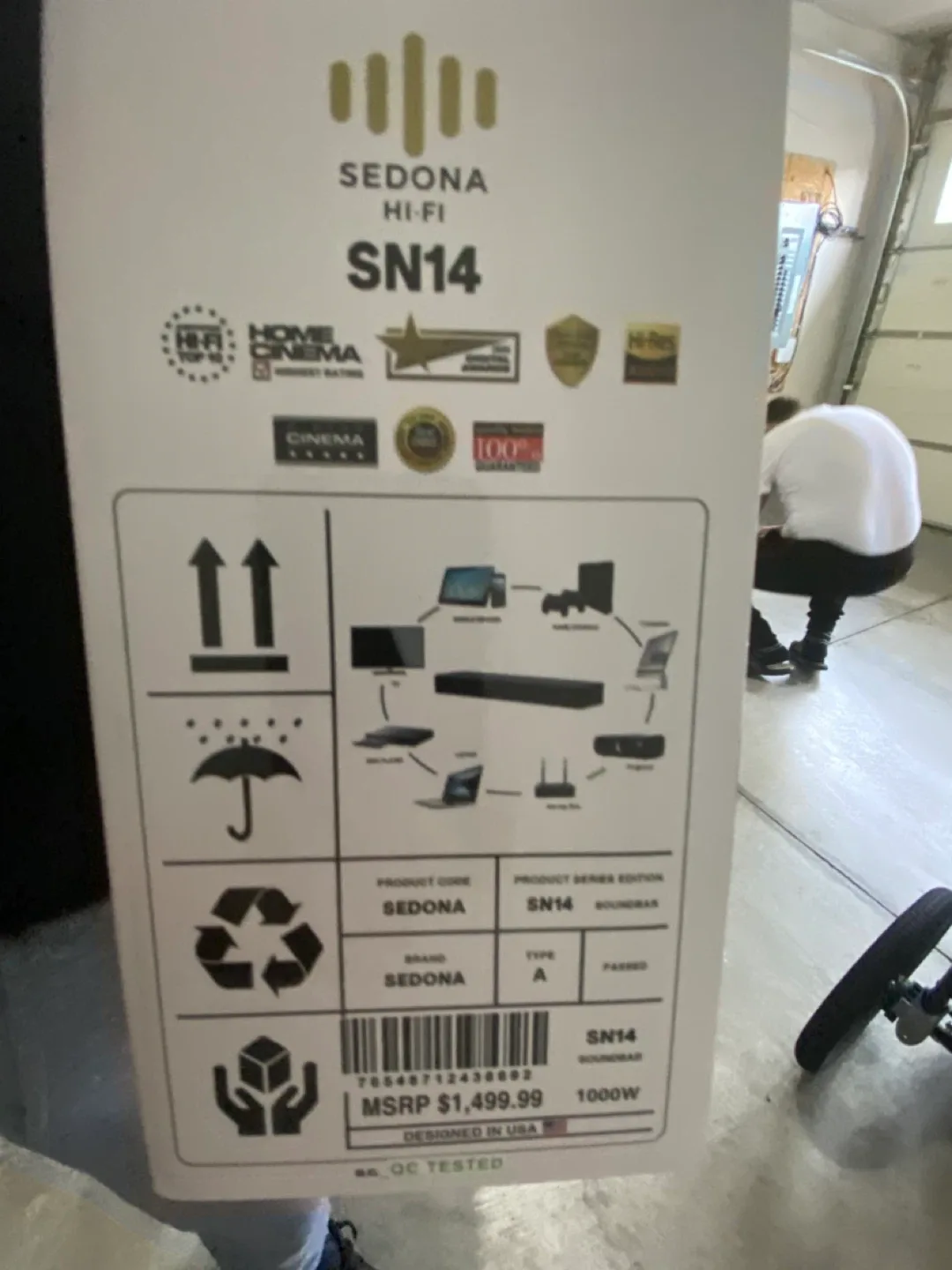 Sedona Hi-Fi SN14 Soundbar - 1000W image indicator(3)