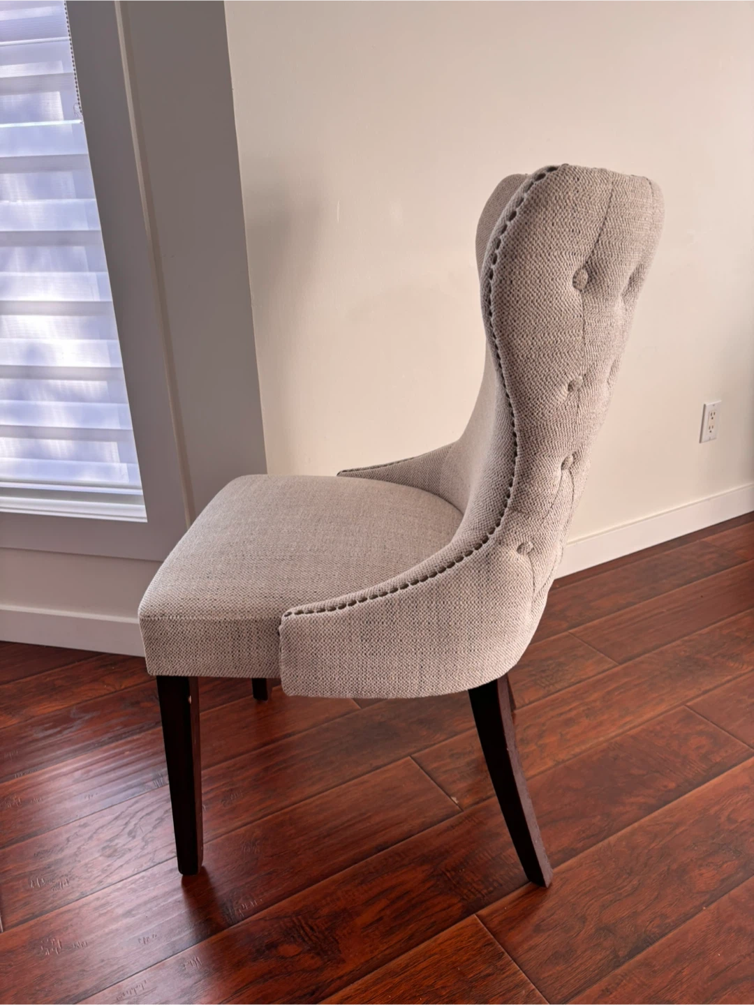 Upholstered Dining Chair - Neutral Colour - photo 4