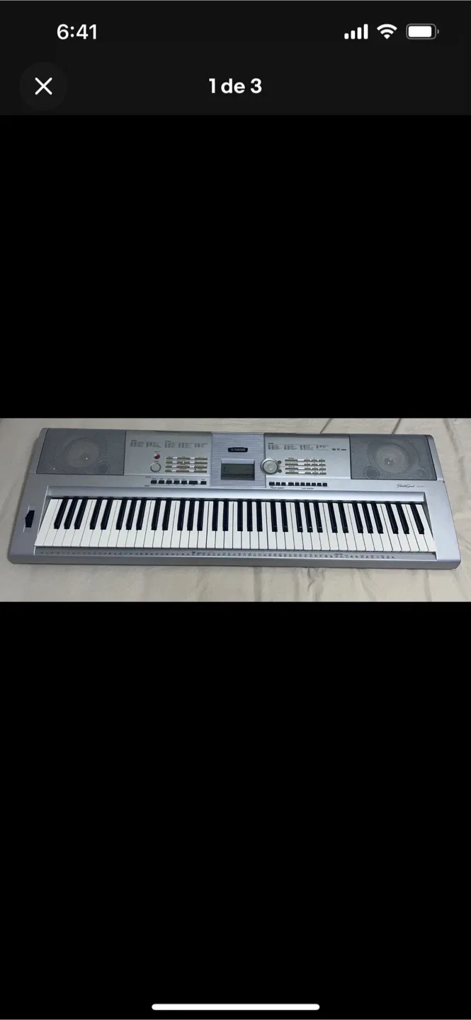 Yamaha DGX-205Keyboard image indicator(2)