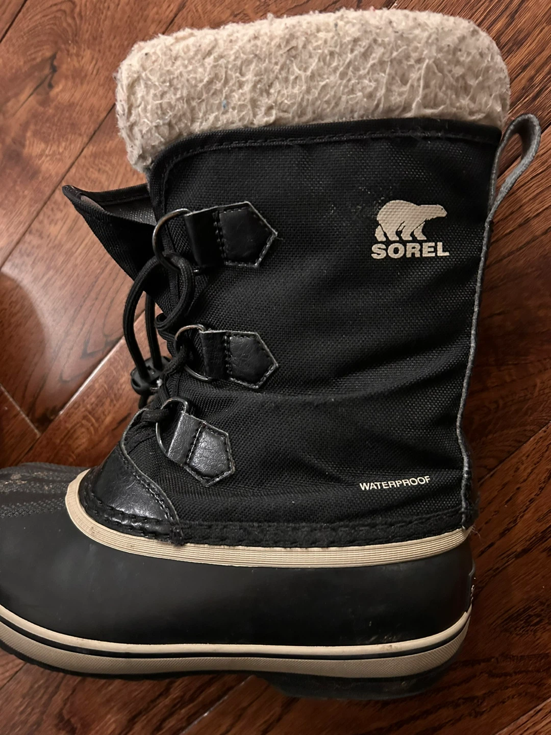 Sorel Winter Boots, Black, Size 3 - photo 2
