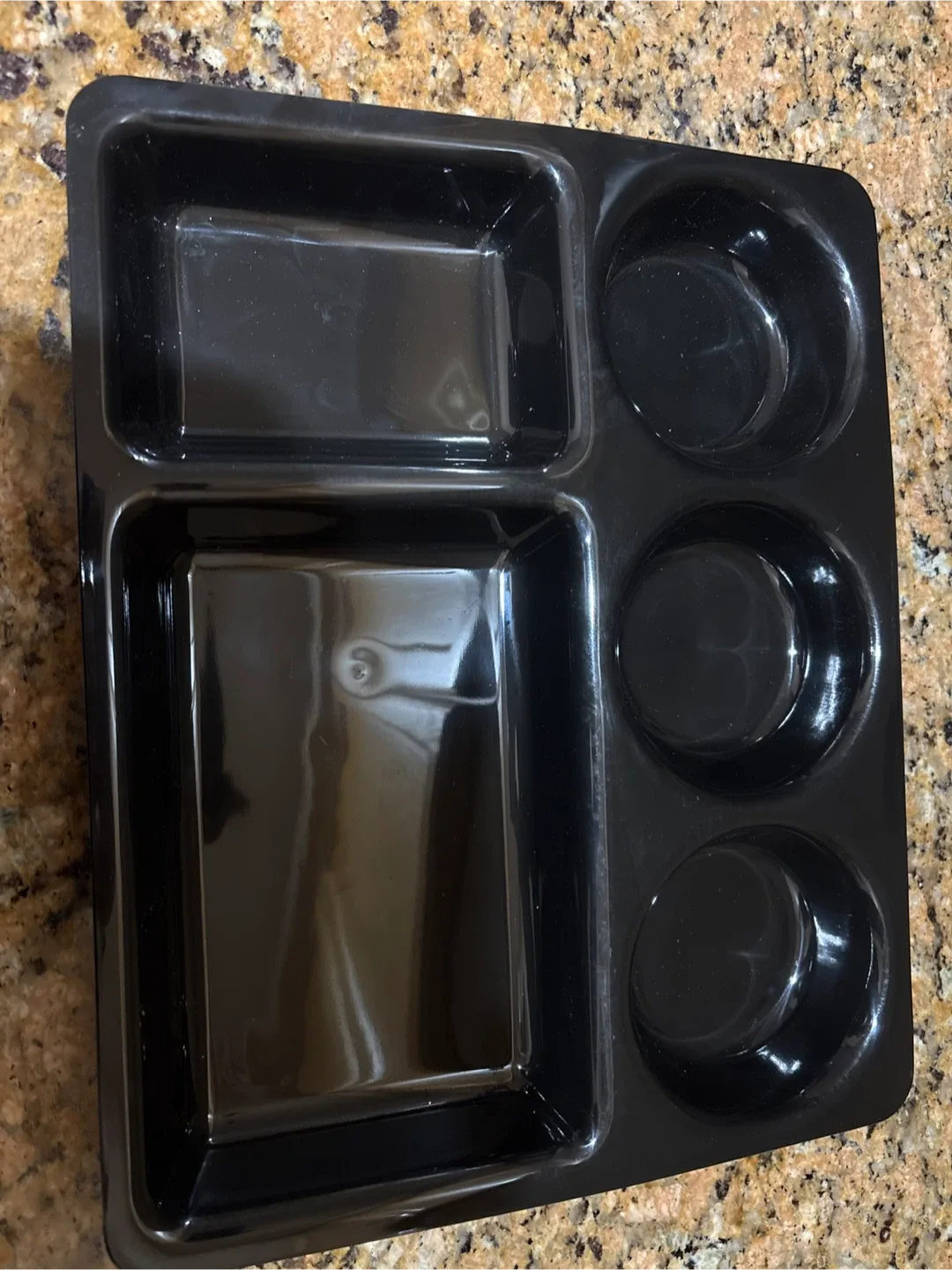 IKEA Black Food Tray