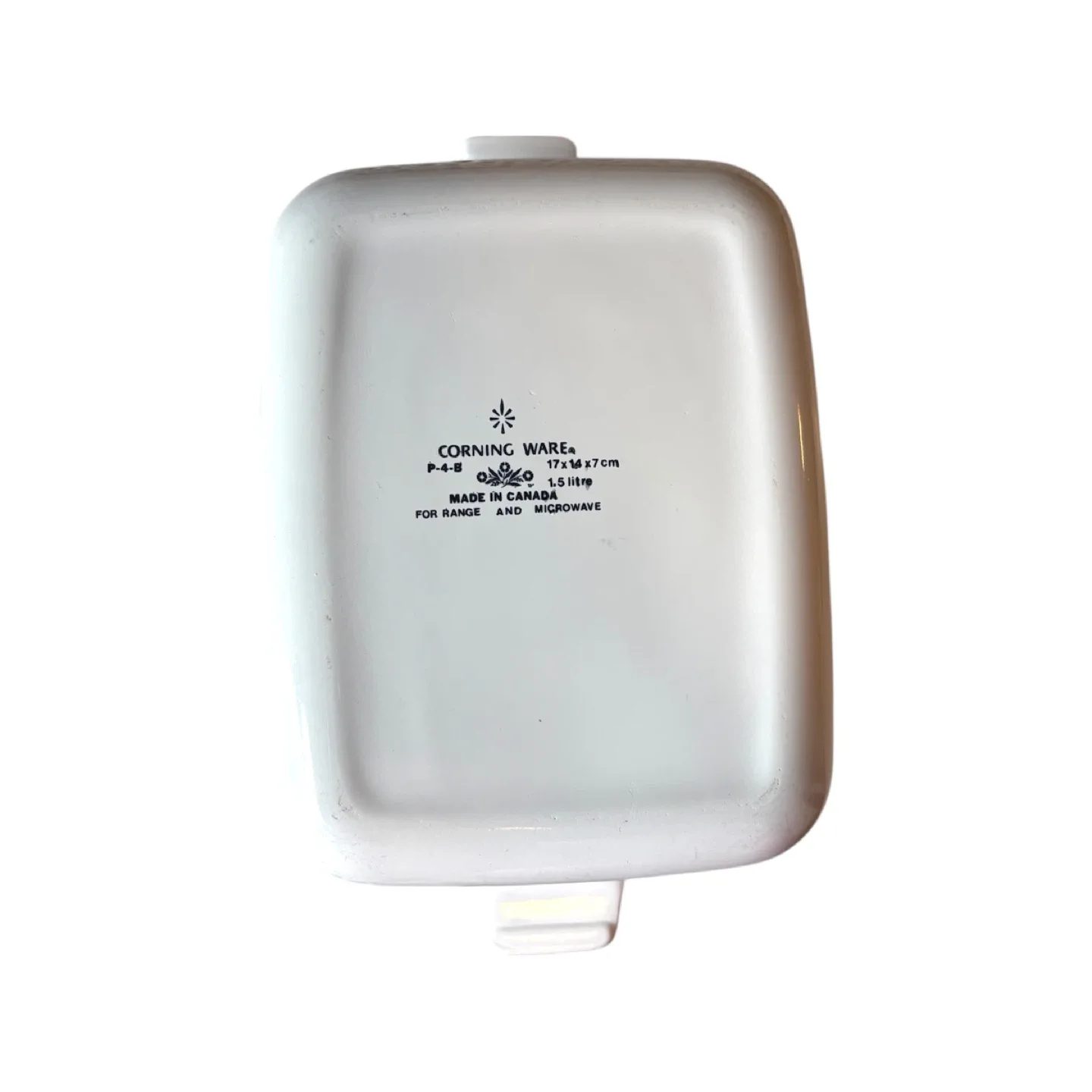 Vintage CORNINGWARE Blue Cornflower Casserole Dish P-4-B image indicator(4)