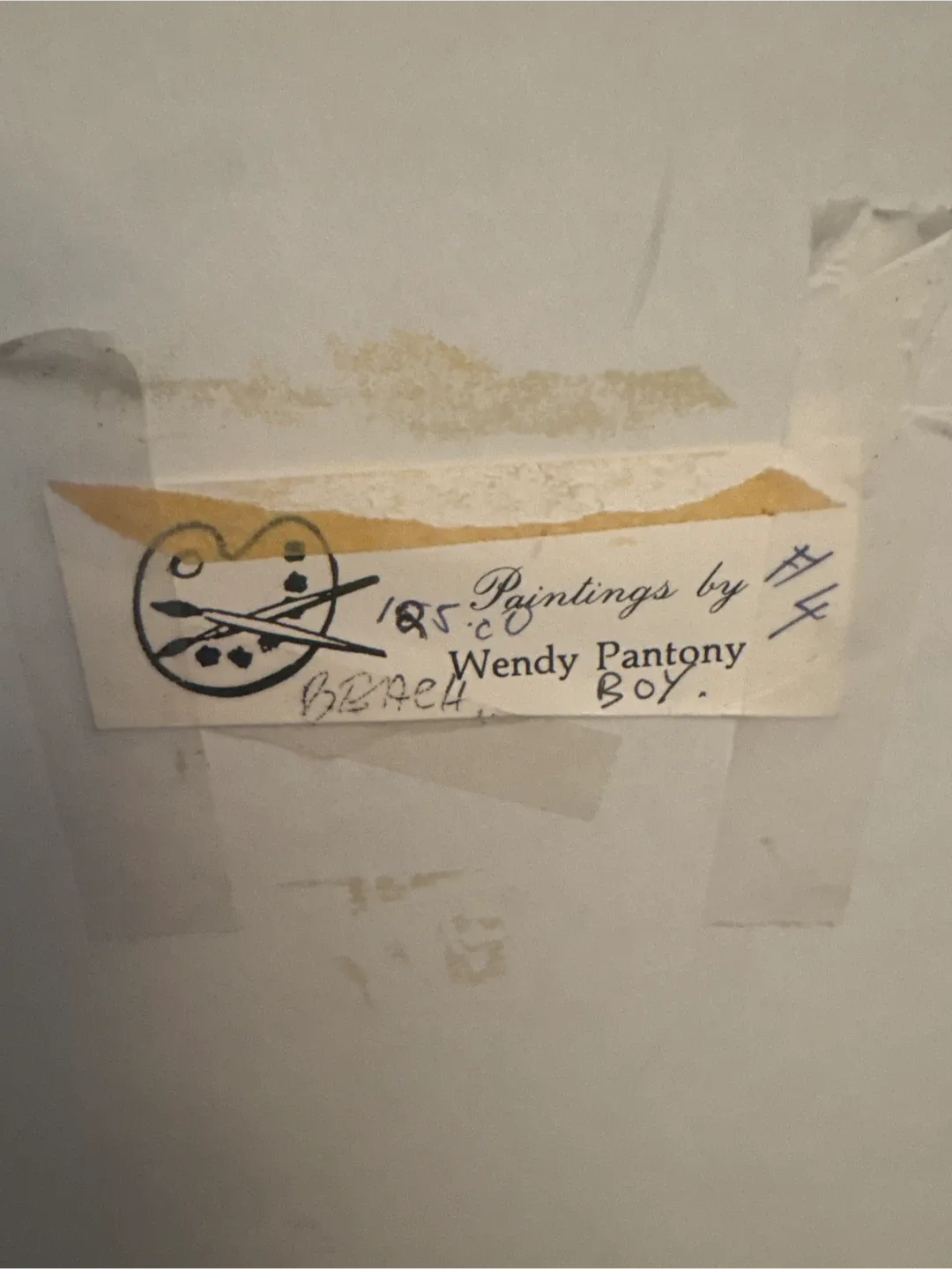 Wendy Pantony Painting - Beach Boy image indicator(3)