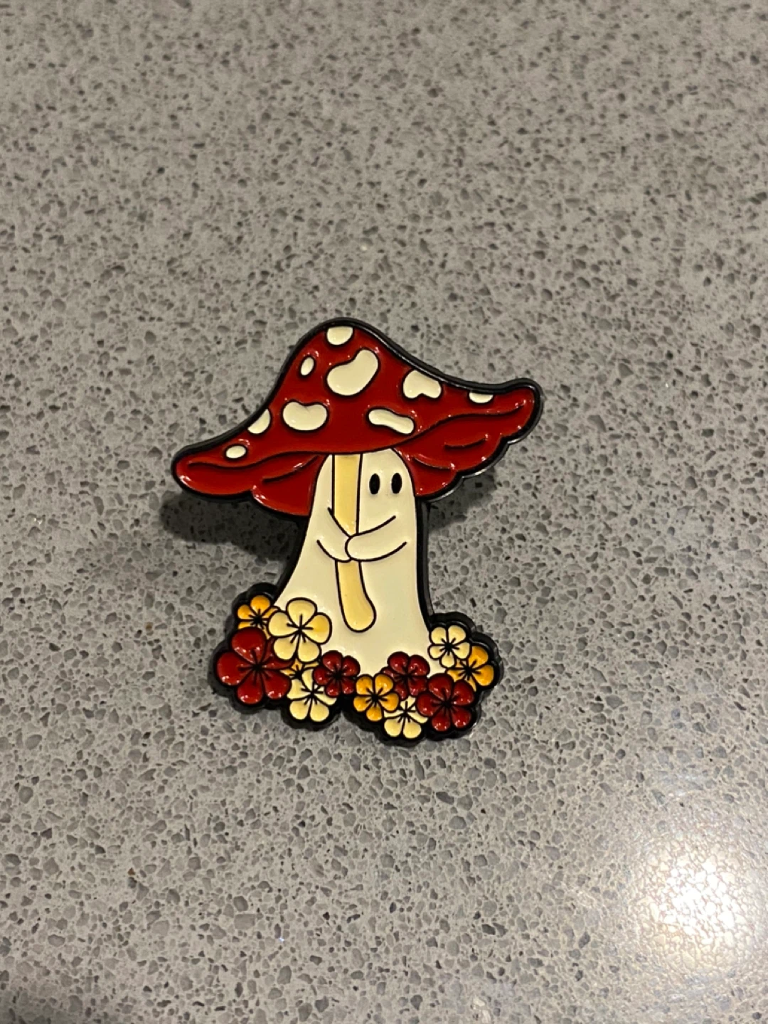 Mushroom Enamel Pin