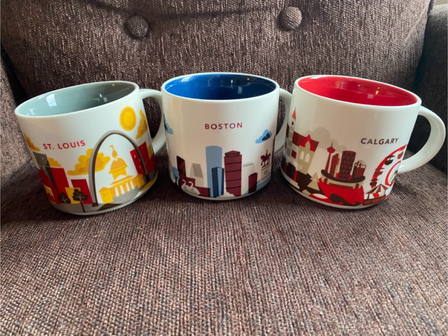 Starbucks You Are Here Collection Mugs thumbnail