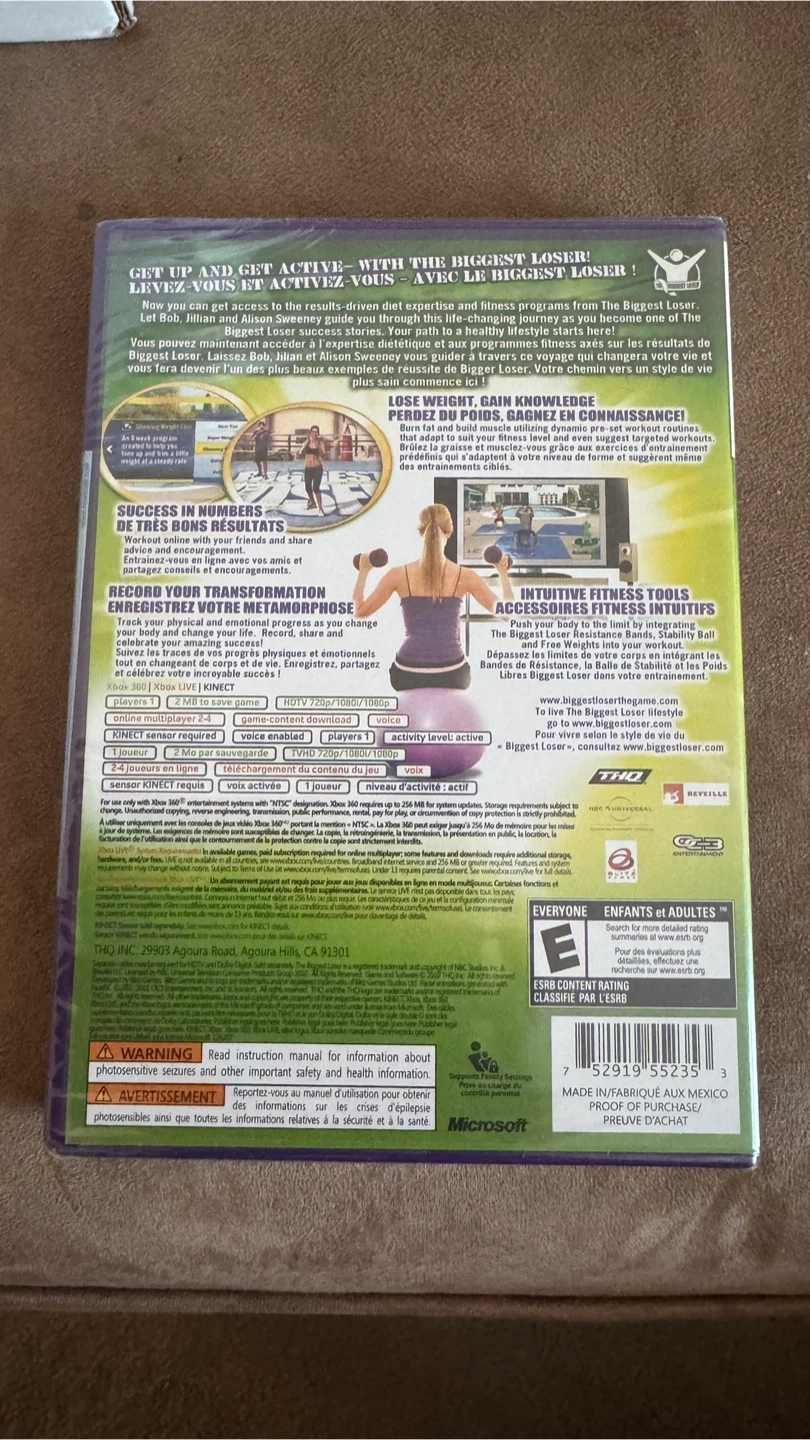 The Biggest Loser: Ultimate Workout - Xbox 360 Kinect Game - photo 2