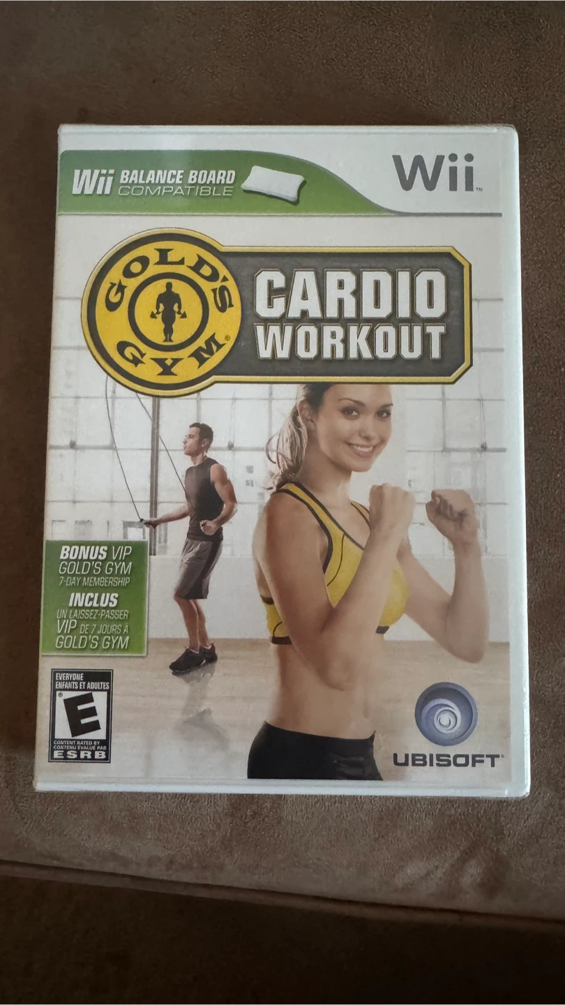 Gold's Gym Cardio Workout Wii Game