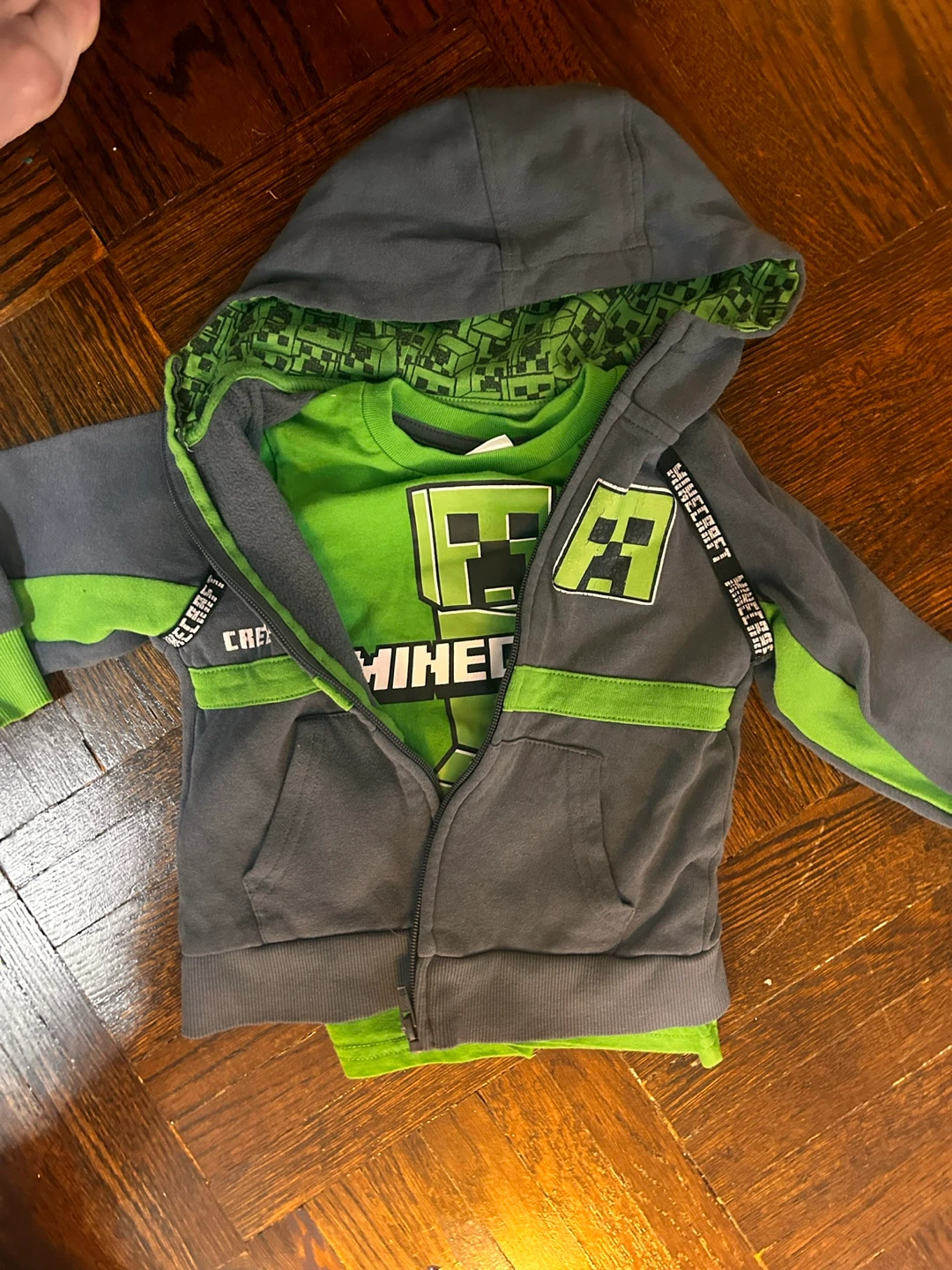 Minecraft Kids' T-Shirt & Hoodie Set