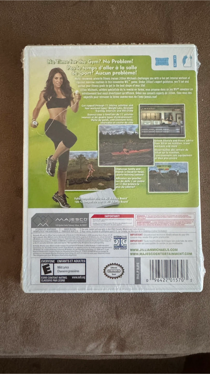 Jillian Michaels' Fitness Ultimatum 2009 for Wii - New! - photo 2