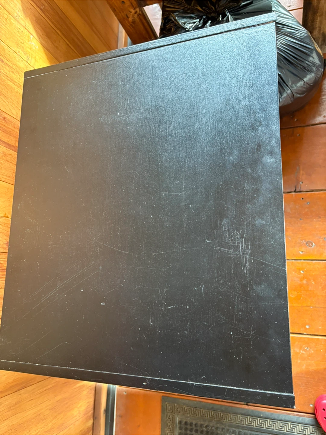 Black 4-Drawer Dresser - photo 2