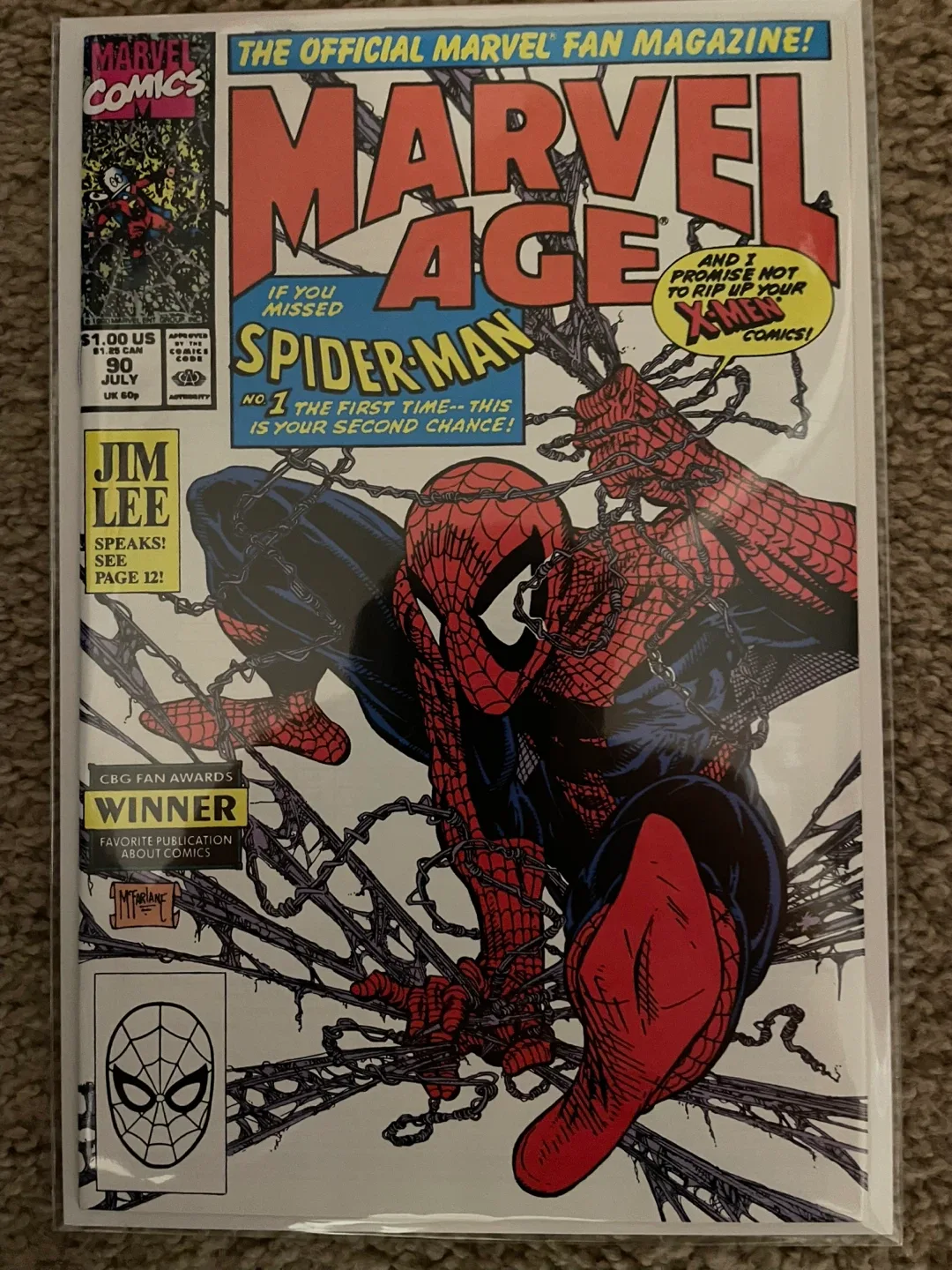 McFarlane Comic Books - Venom, Spawn, Spider-Man image indicator(4)