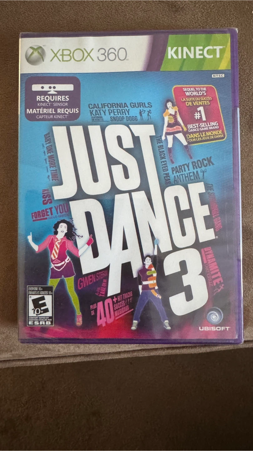 Just Dance 3 for Xbox 360 Kinect - New!