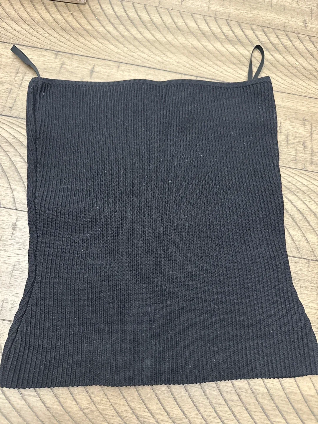 Babaton Black Knit Tube Top - Size XXS thumbnail