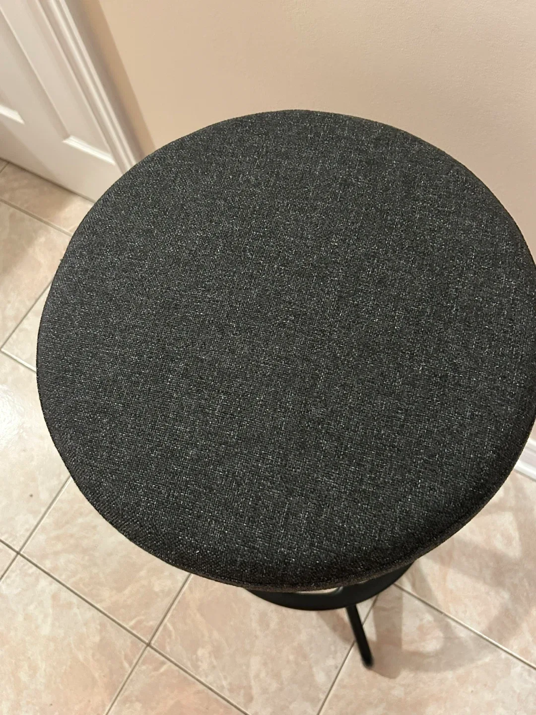 IKEA Lidkullen Sit/Stand Support Stool - Dark Gray image indicator(4)