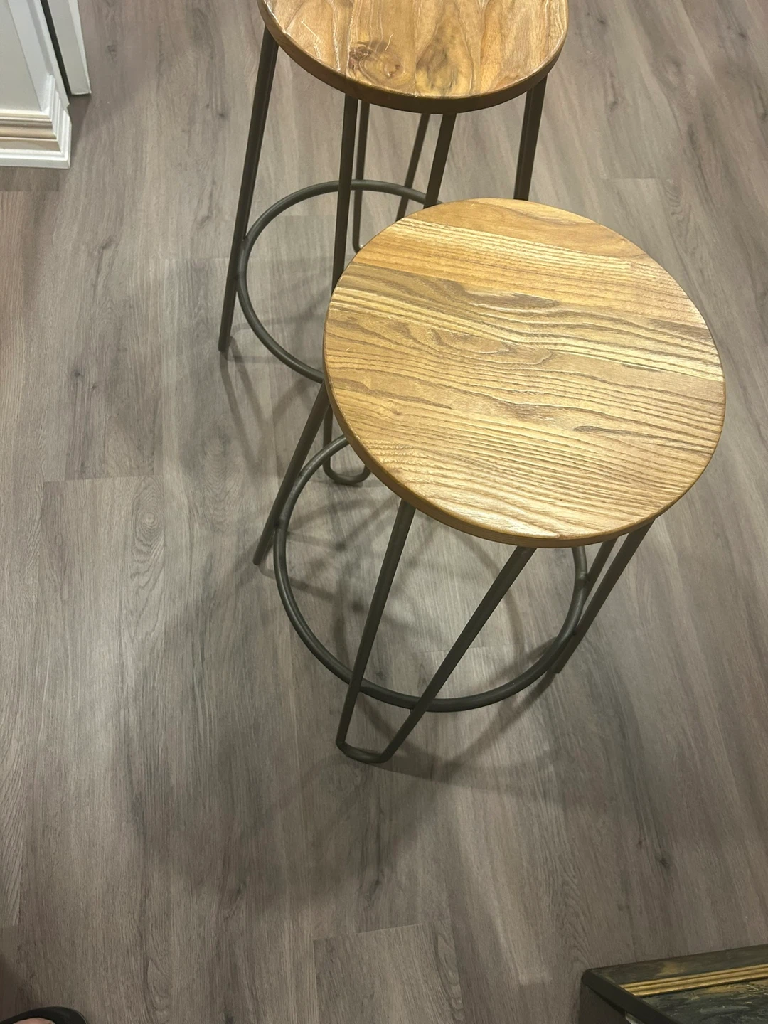Set of 4 Structube Bar Stools - photo 3