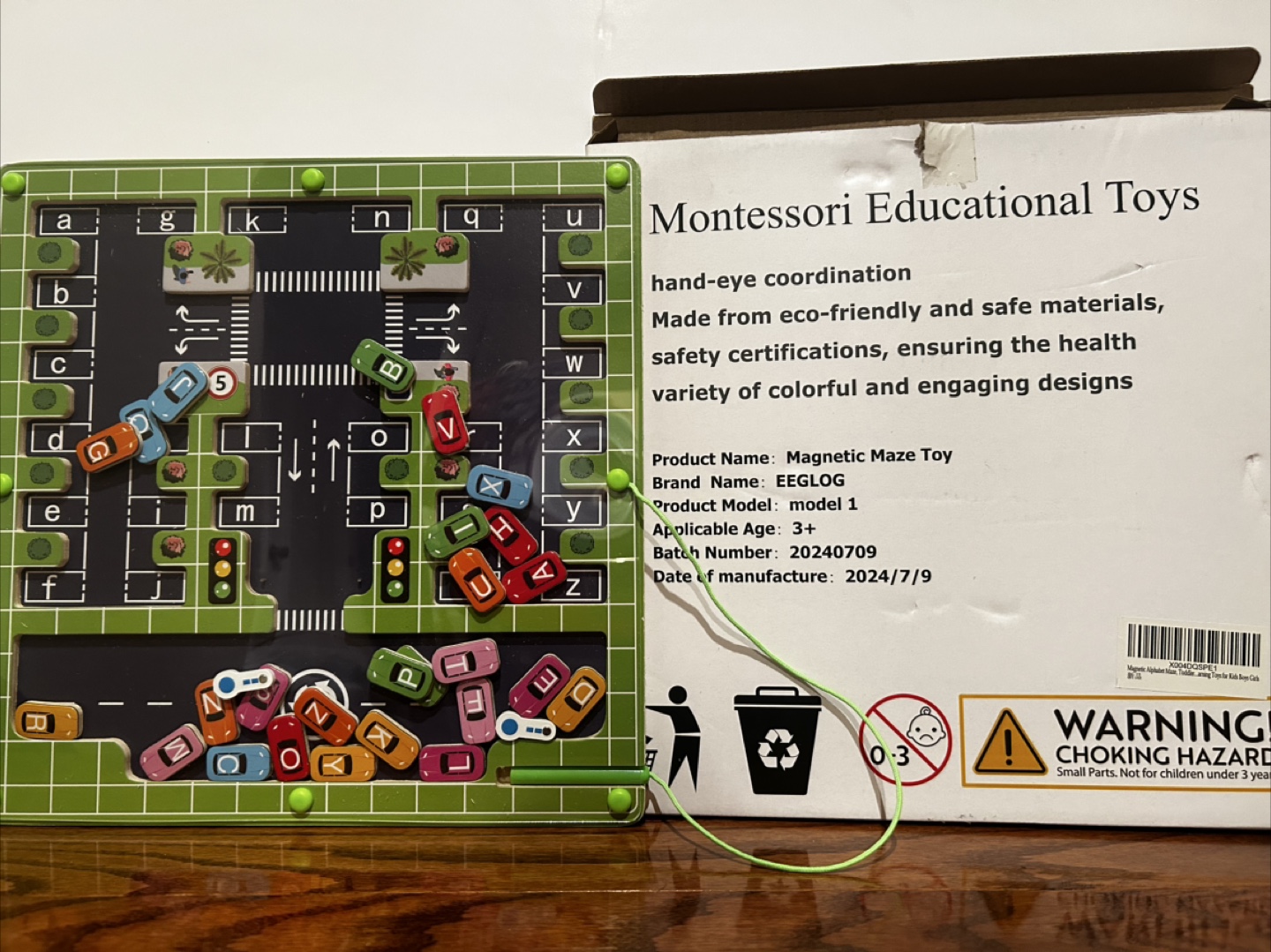 EEGLOG Magnetic Maze Toy - Ages 3+