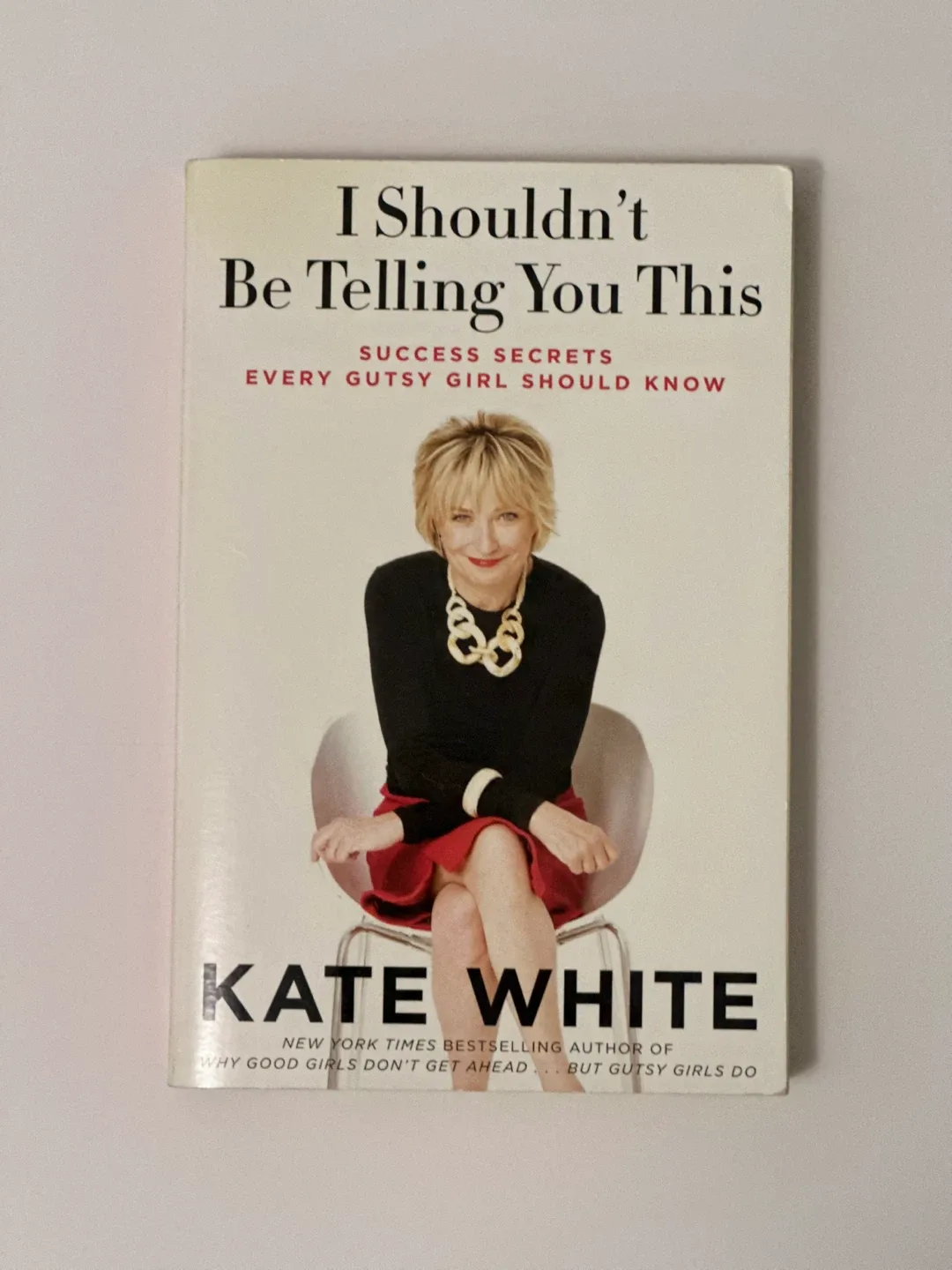 I Shouldn't Be Telling You This by Kate White thumbnail