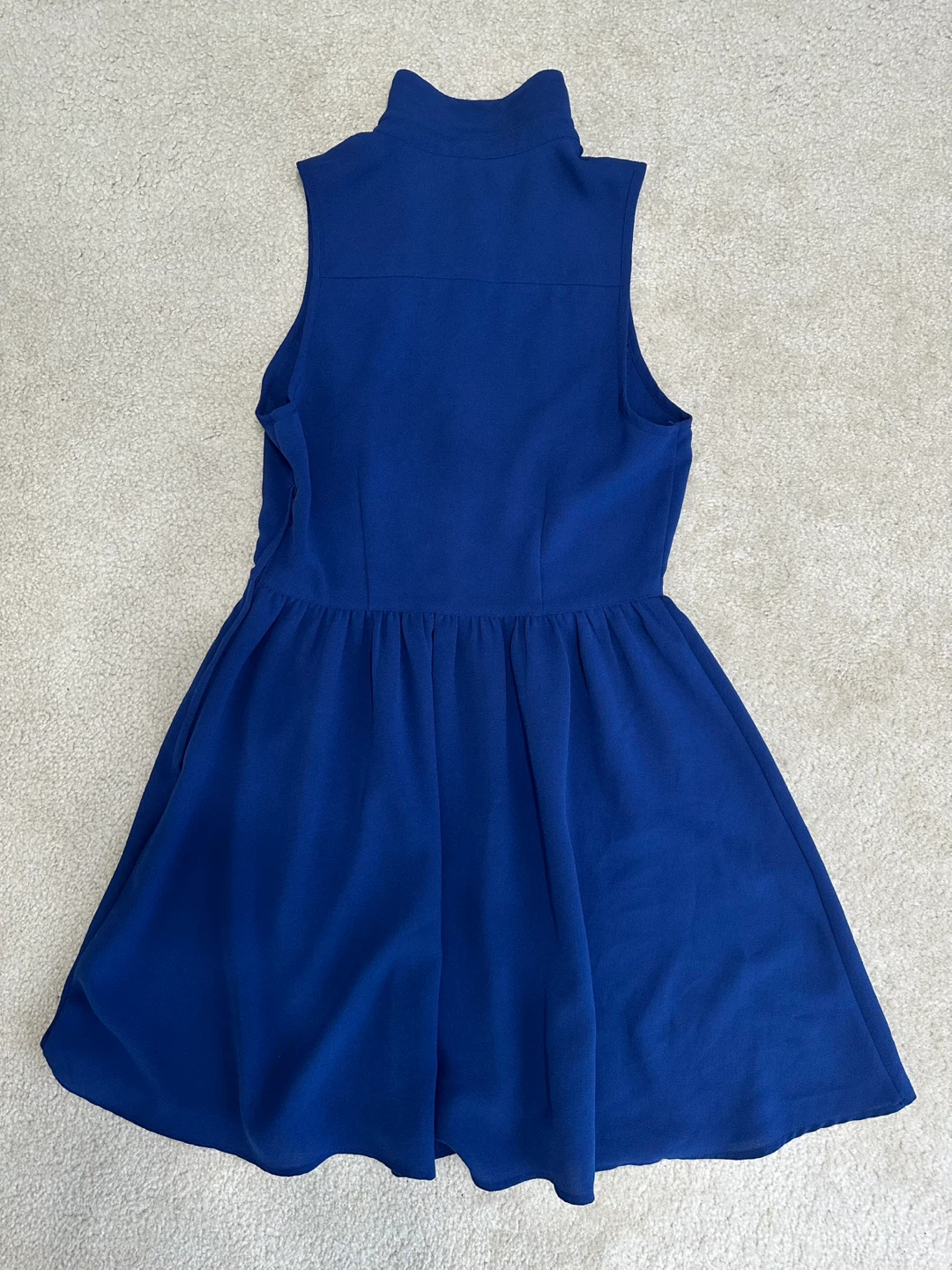 Blue Sleeveless Dress - photo 3