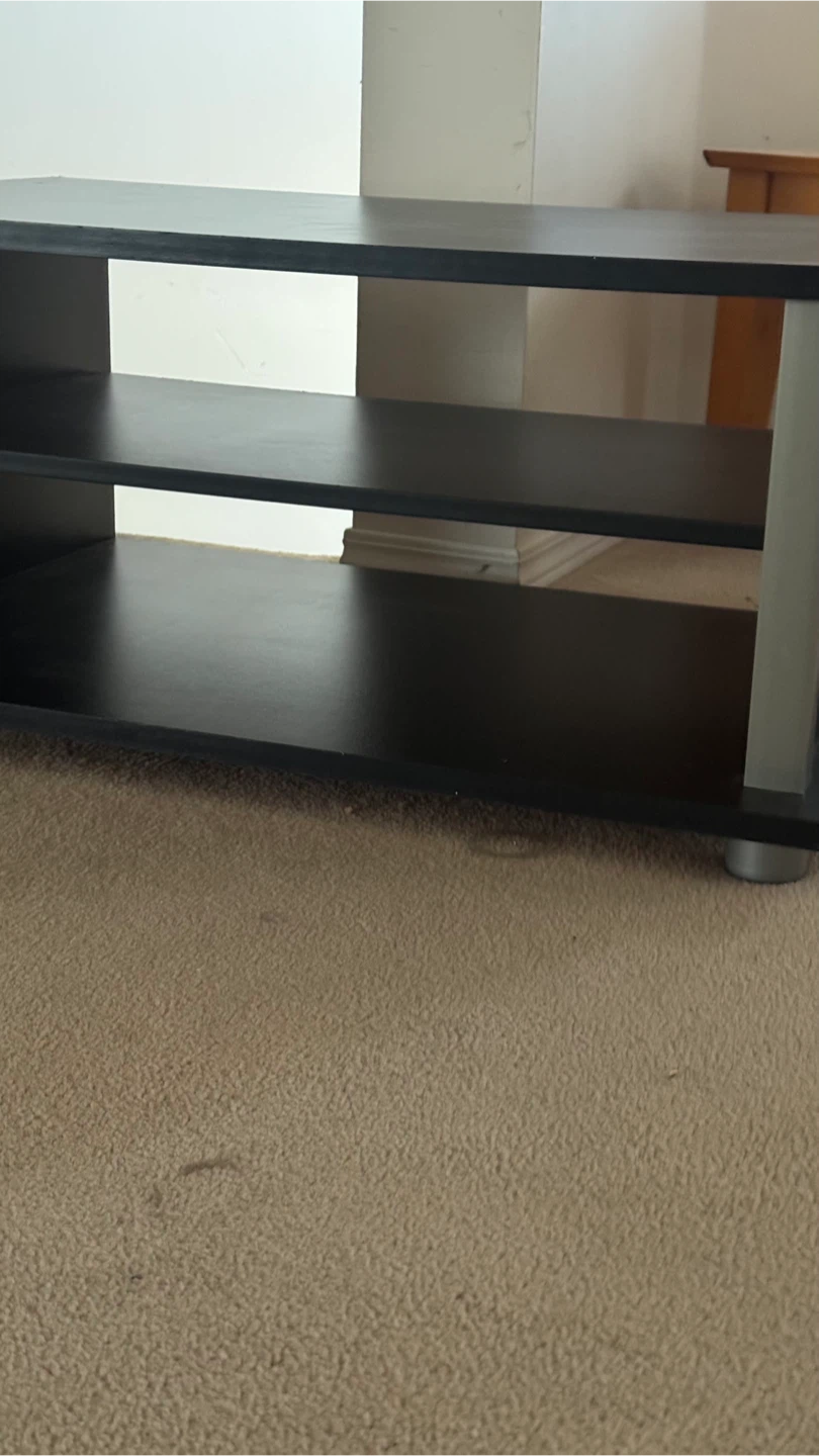 Black TV Stand - photo 3