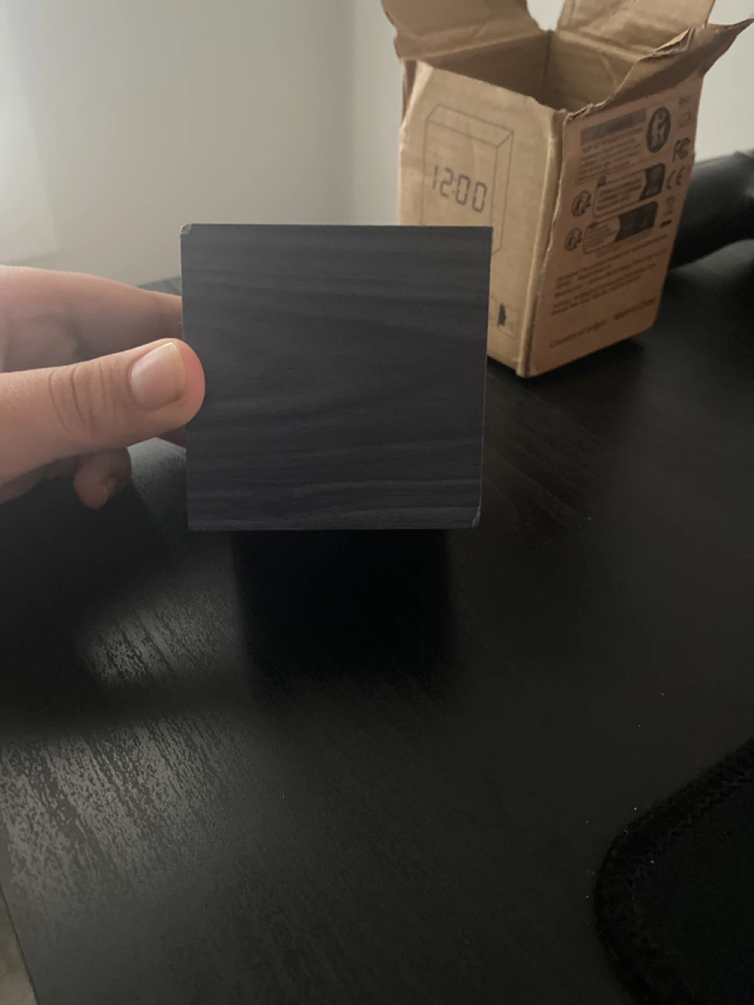Wood Style LED Clock