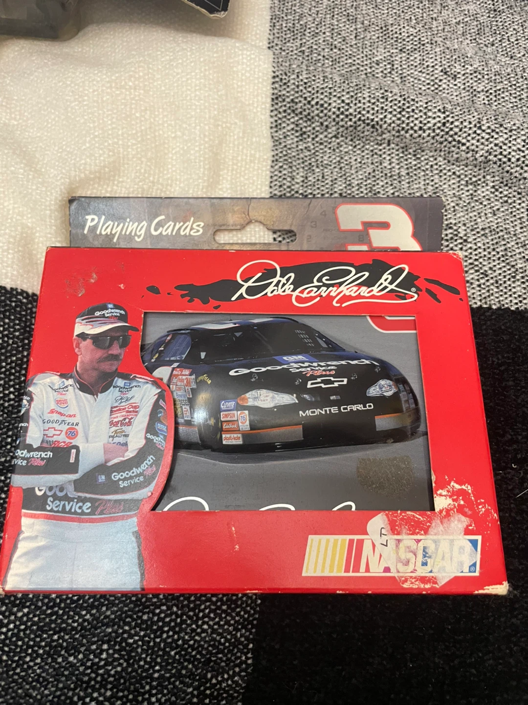 Dale Earnhardt NASCAR Playing Cards