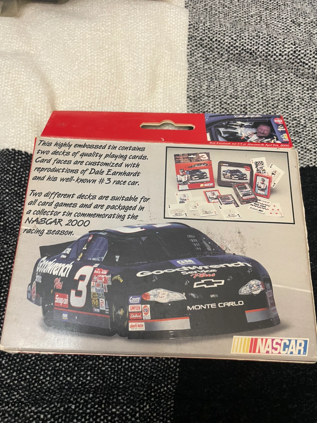 Dale Earnhardt NASCAR Playing Cards - photo 2