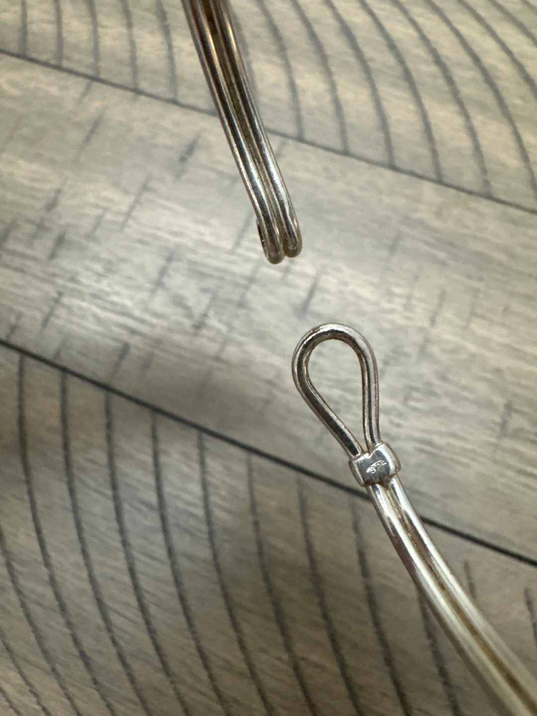 Silver Bangle Bracelet - photo 4