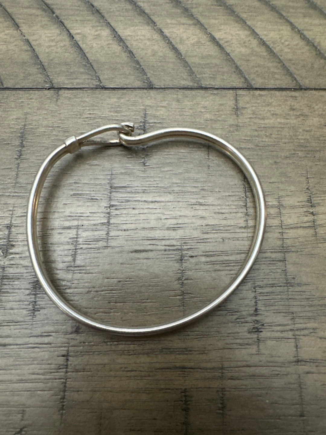 Silver Bangle Bracelet - photo 2