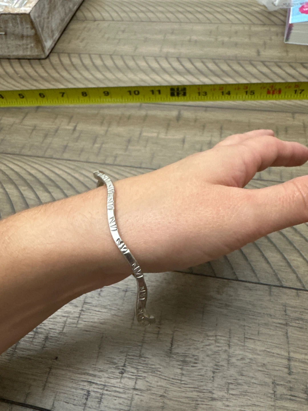 Silver Bangle Bracelet - photo 3
