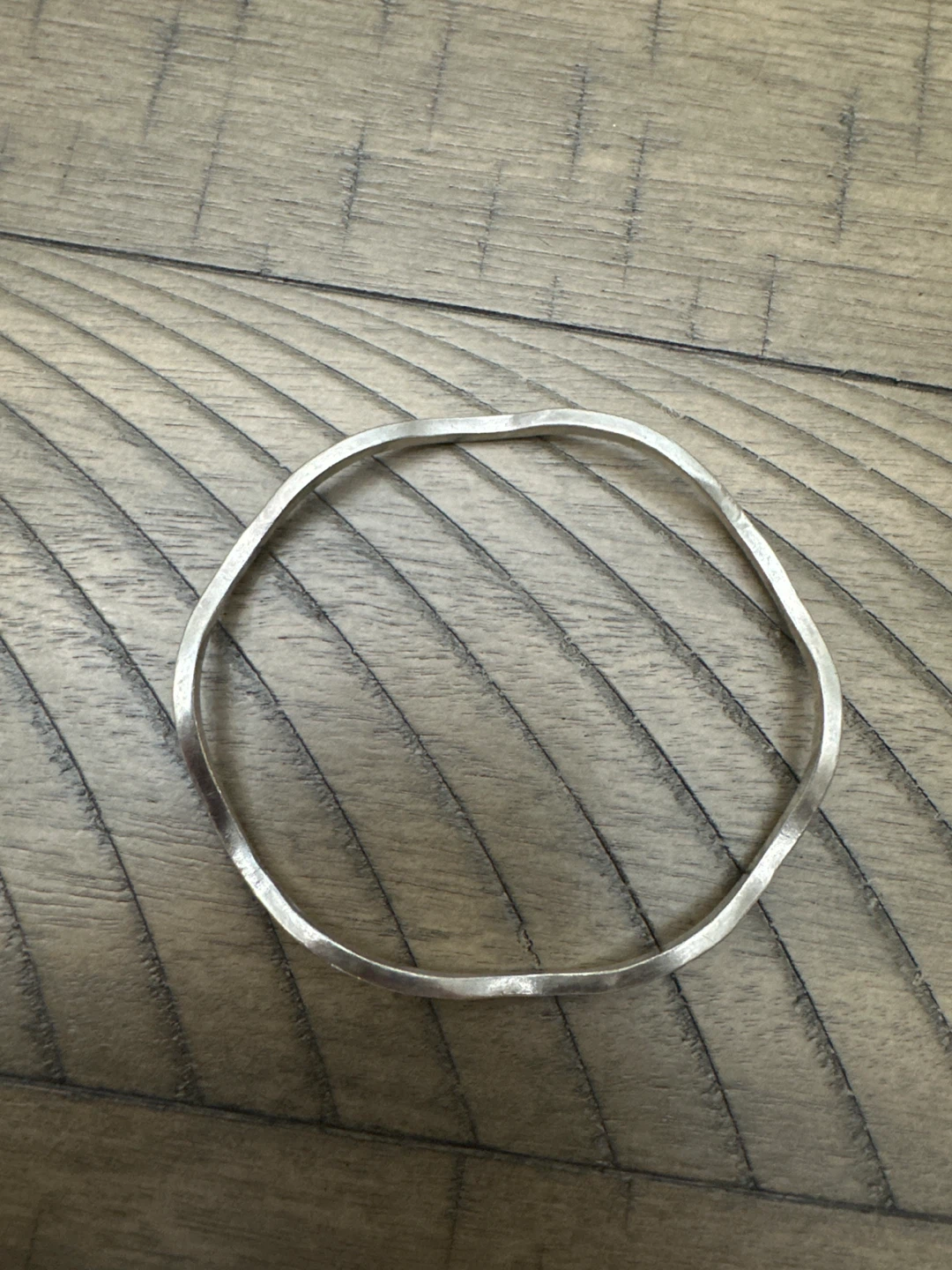 Silver Bangle Bracelet - photo 2