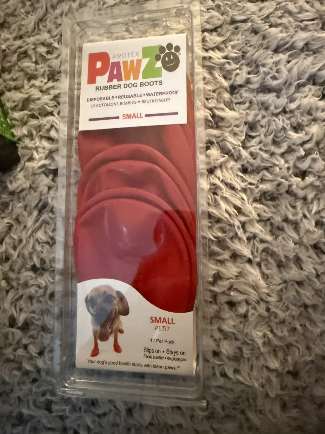 Protex Pawz Small Rubber Dog Boots - New image indicator(2)