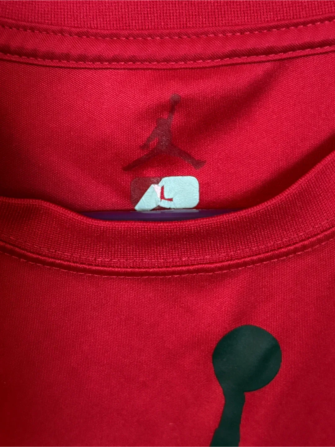 Jordan Dri-FIT Red T-Shirt (Size M) image indicator(5)