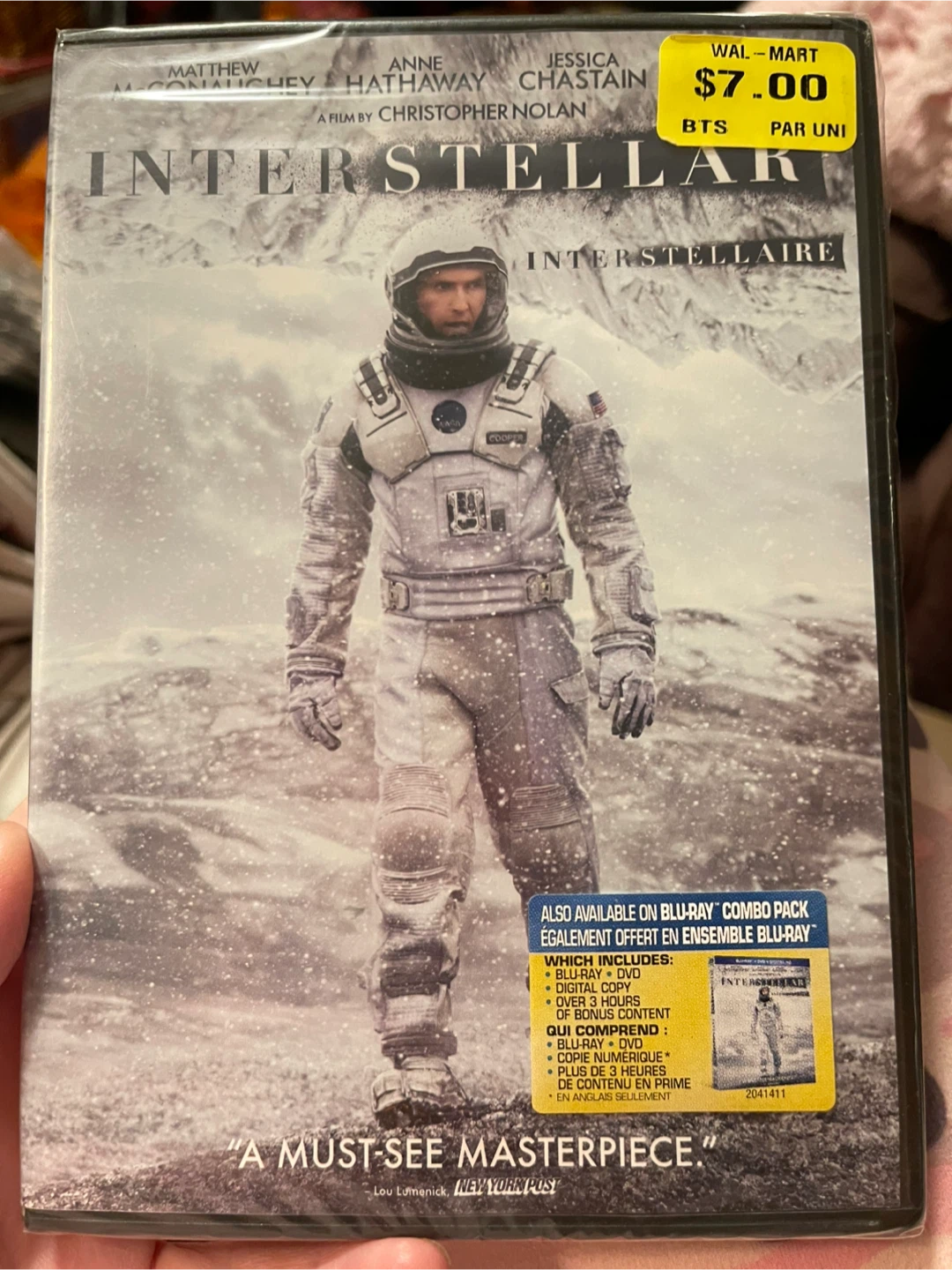 Interstellar DVD
