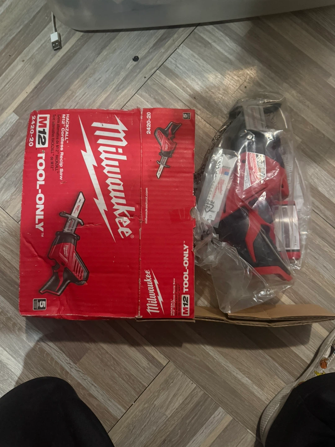 Milwaukee M12 Hackzall Recip Saw - Tool Only - photo 3