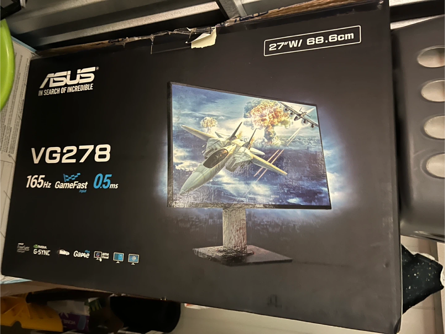 Moving out sale- ASUS VG278 27" Gaming Monitor - 165Hz