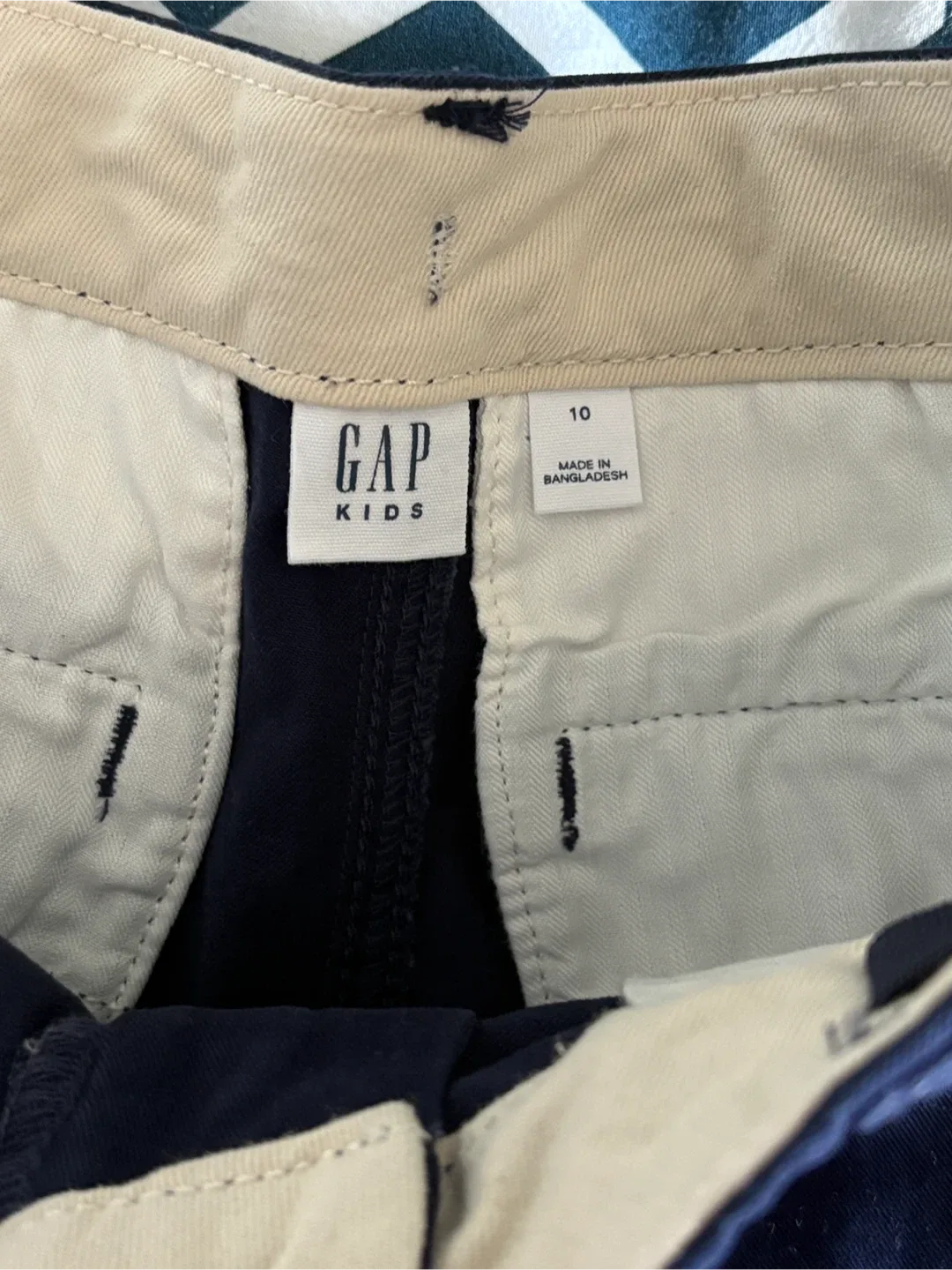 Gap Kids Navy Blue Shorts - Size 10 image indicator(3)