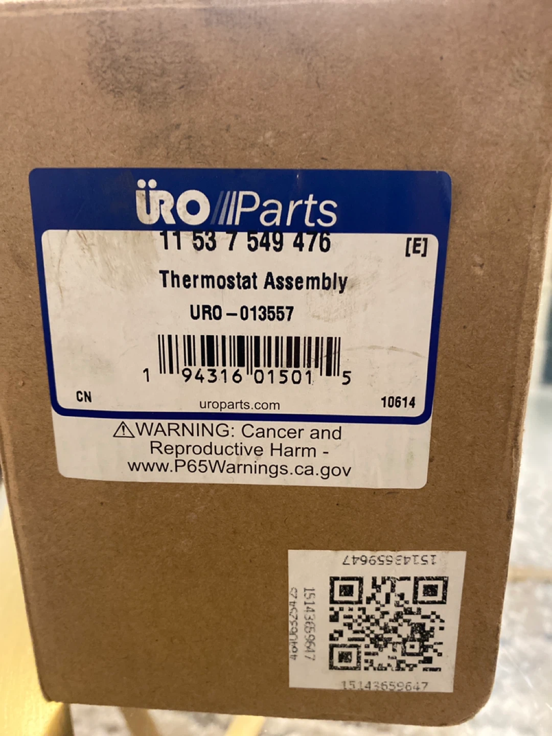 BMW URO Parts Thermostat Assembly URO-013557 - photo 2