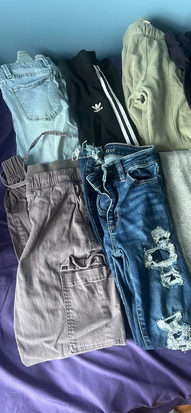 Mixed Clothing Lot: Jeans, Sweaters, Leggings image indicator(2)