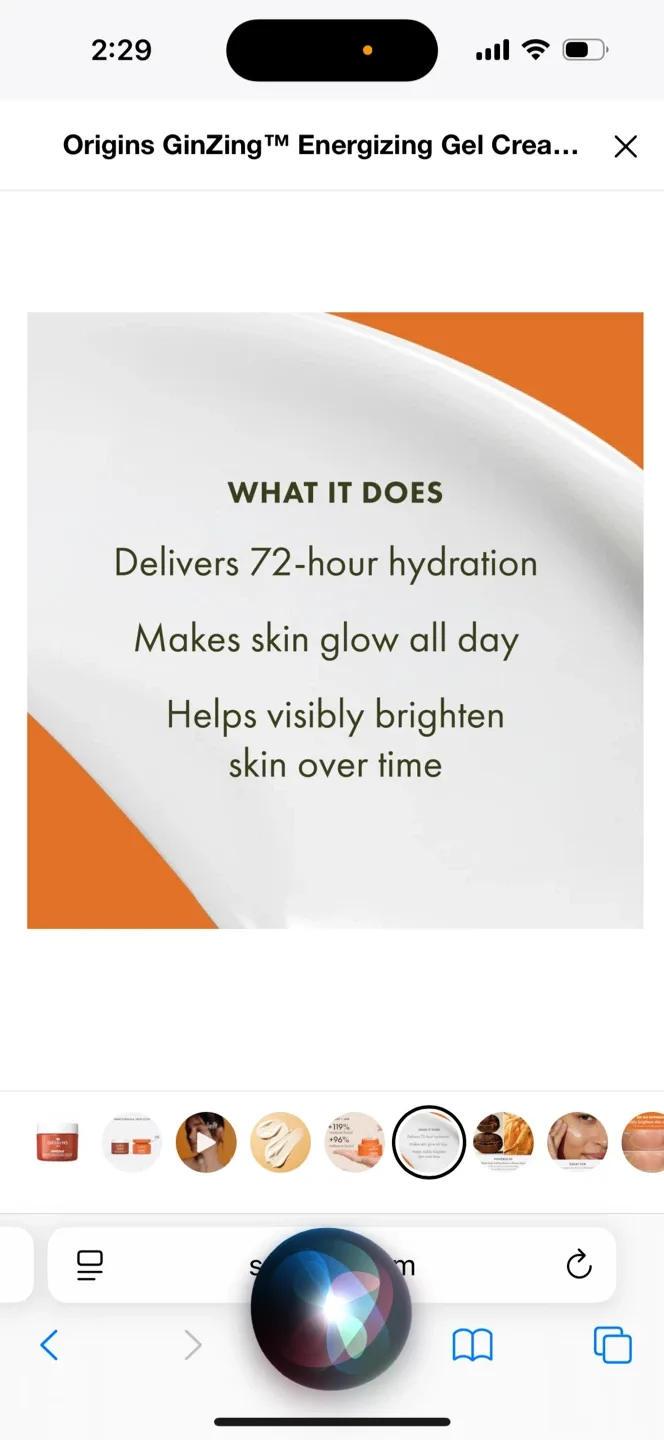 Origins GinZing Energizing Gel Cream (50ml) image indicator(8)