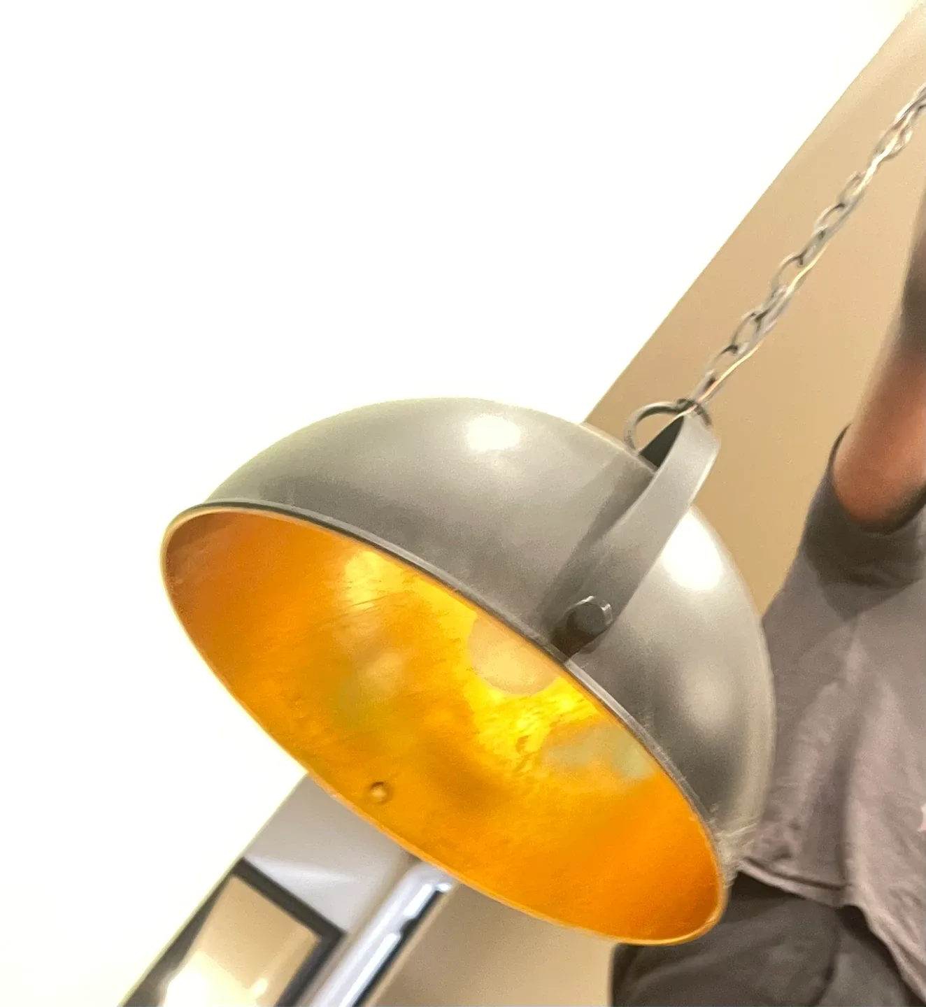 Hanging Pendant Light - Gold Interior image indicator(3)