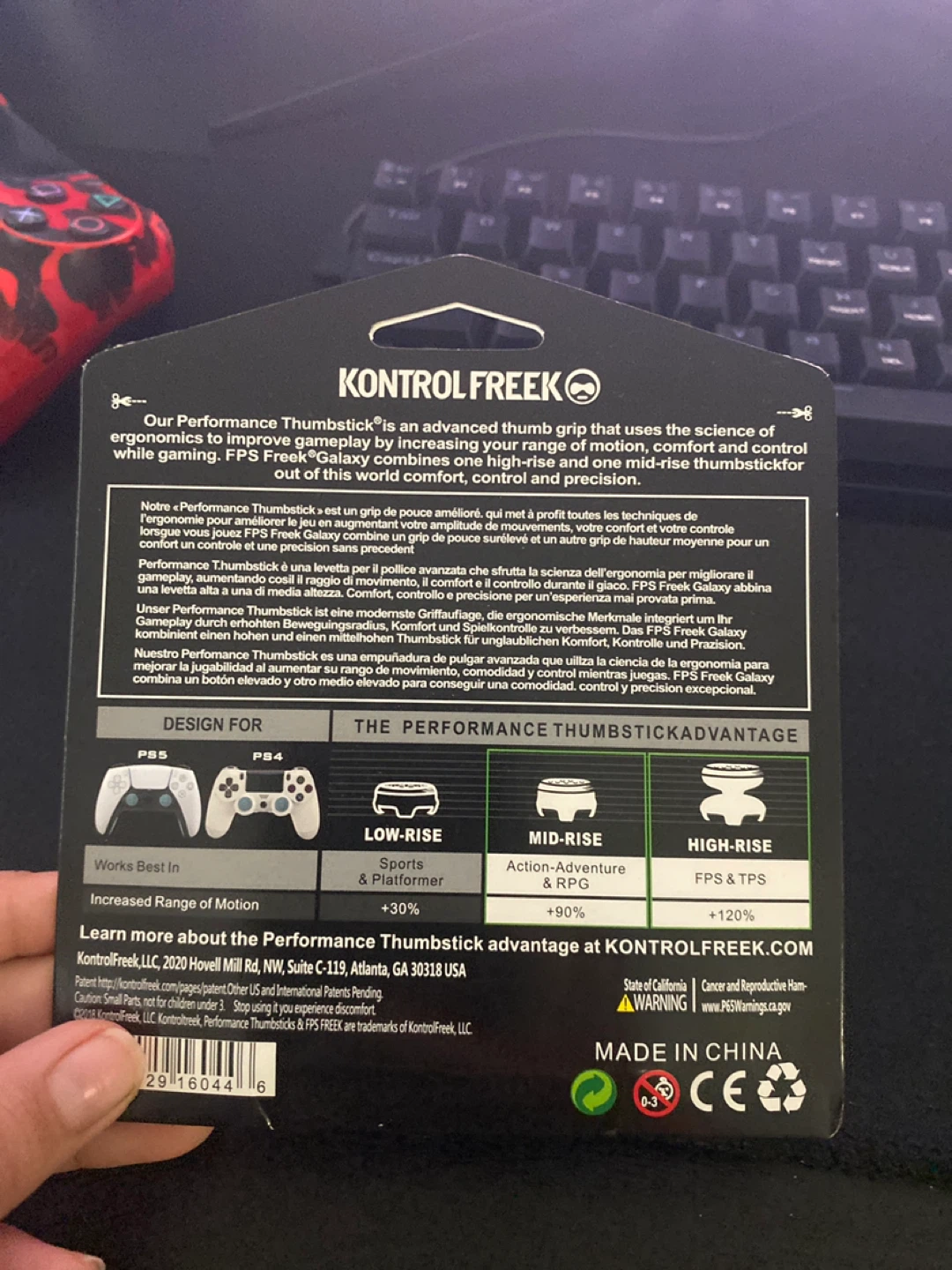 Kontrol Freek Siege Performance Thumbsticks - PS5/PS4 - photo 2