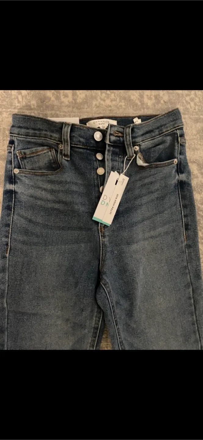 Dynamite Ultra High Rise Jeans - Size 25 thumbnail