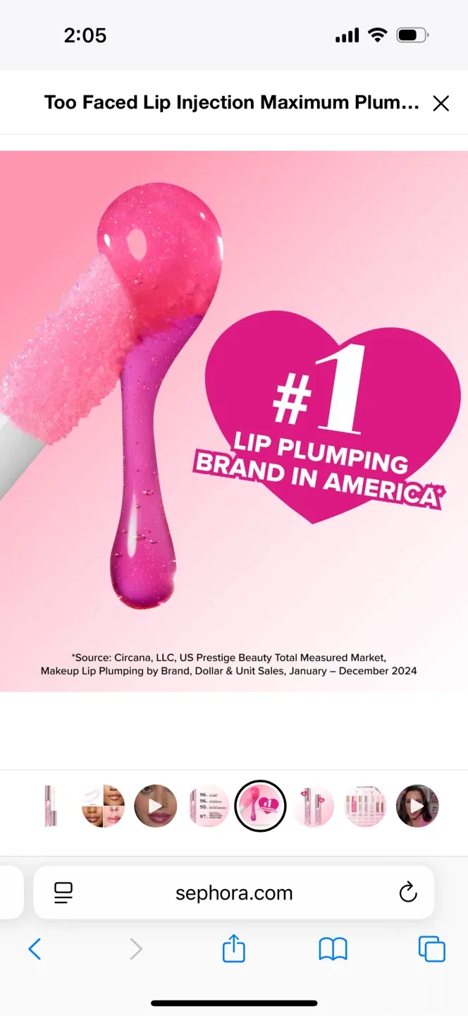 Too Faced Lip Injection Maximum Plump - New image indicator(4)