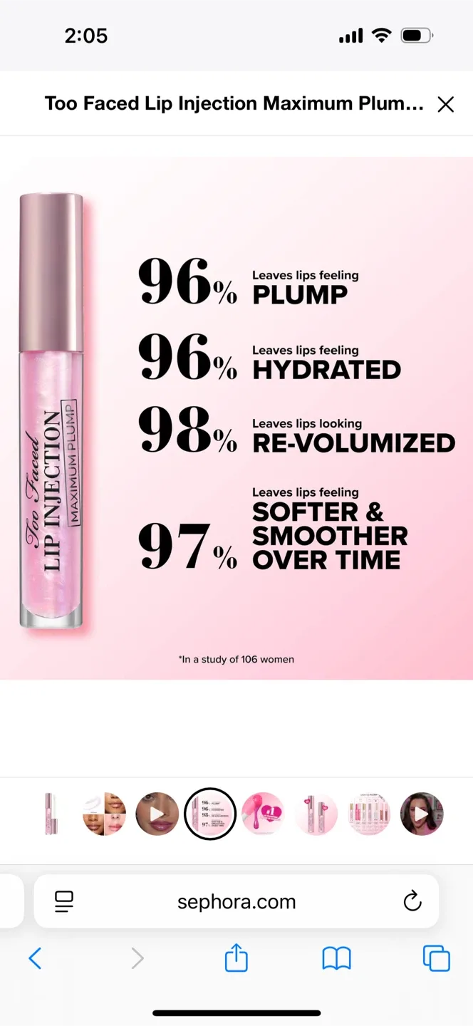 Too Faced Lip Injection Maximum Plump - New image indicator(5)