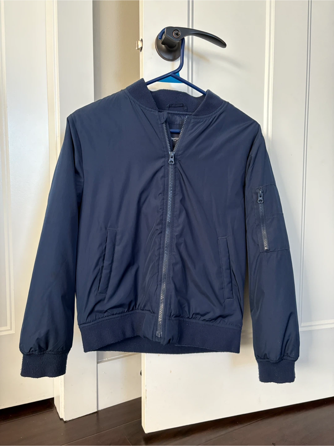 Gap Kids XL (12 Yrs) Navy Bomber Jacket
