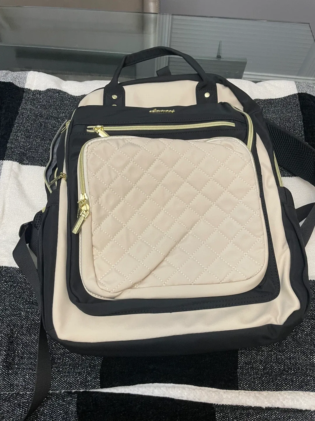 LOVEVOOK Diaper Backpack Tote Bag image indicator(3)