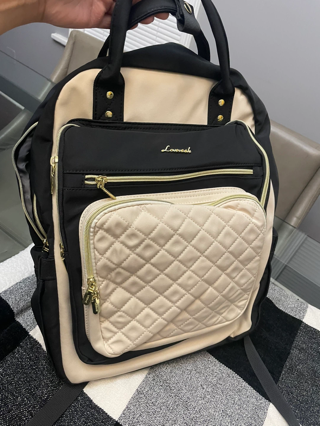LOVEVOOK Diaper Backpack Tote Bag