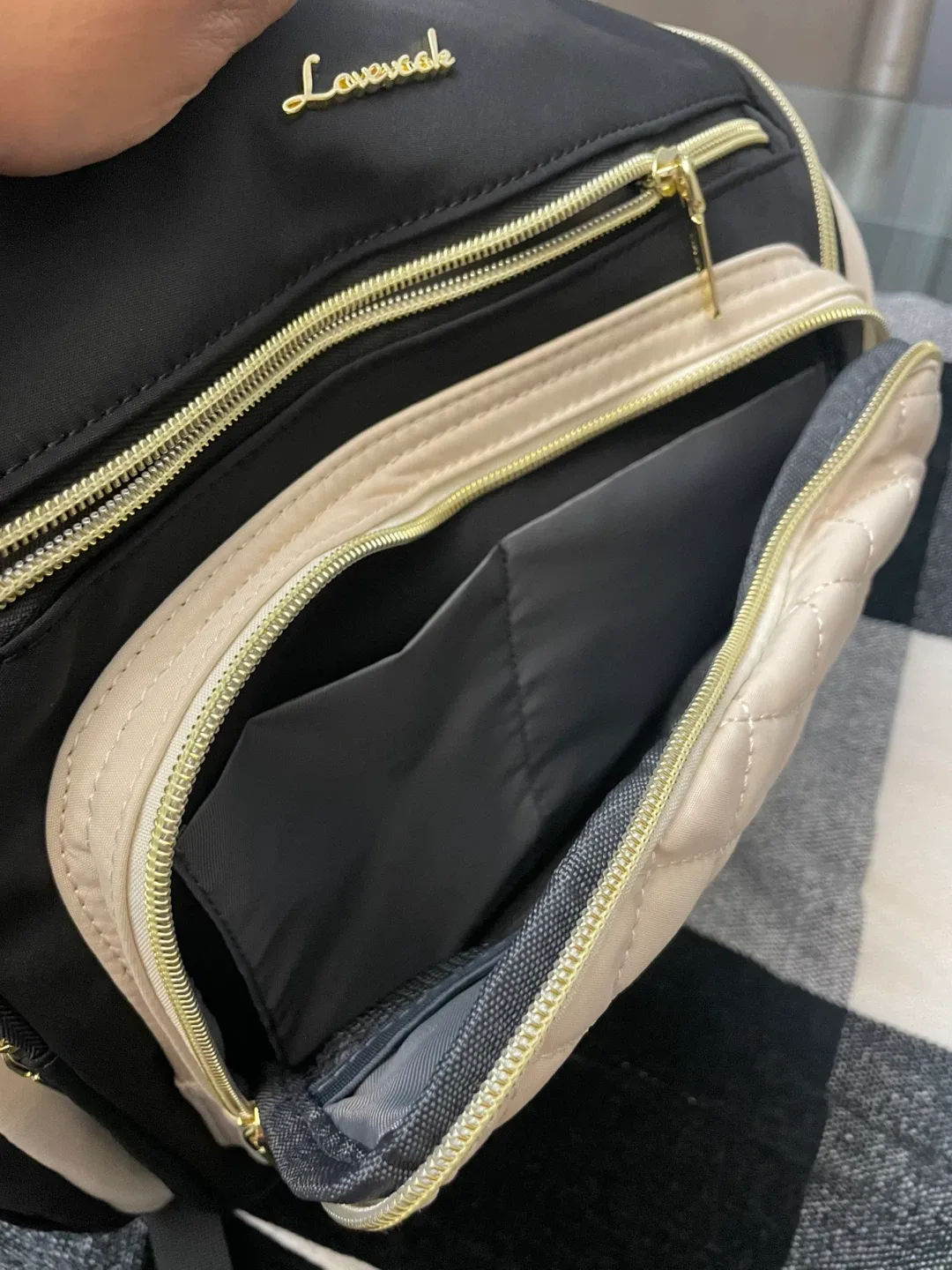 LOVEVOOK Diaper Backpack Tote Bag image indicator(7)